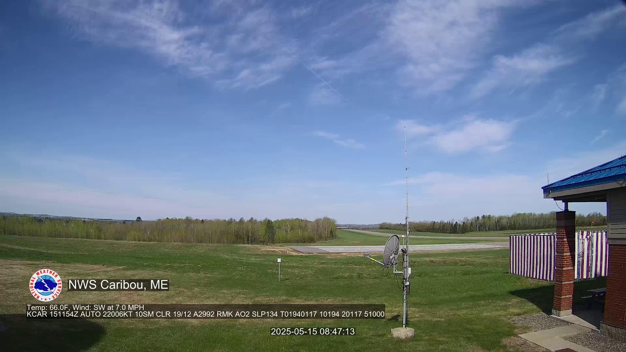 Caribou Maine Webcam