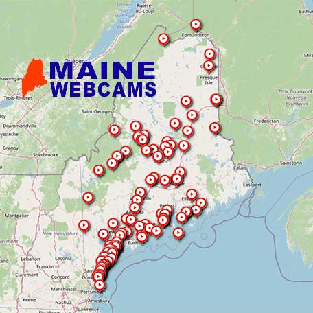 Maine Webcam Map
