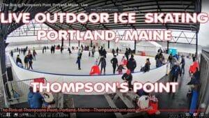 Thompsons Point Rink, Portland Maine Live Cam
